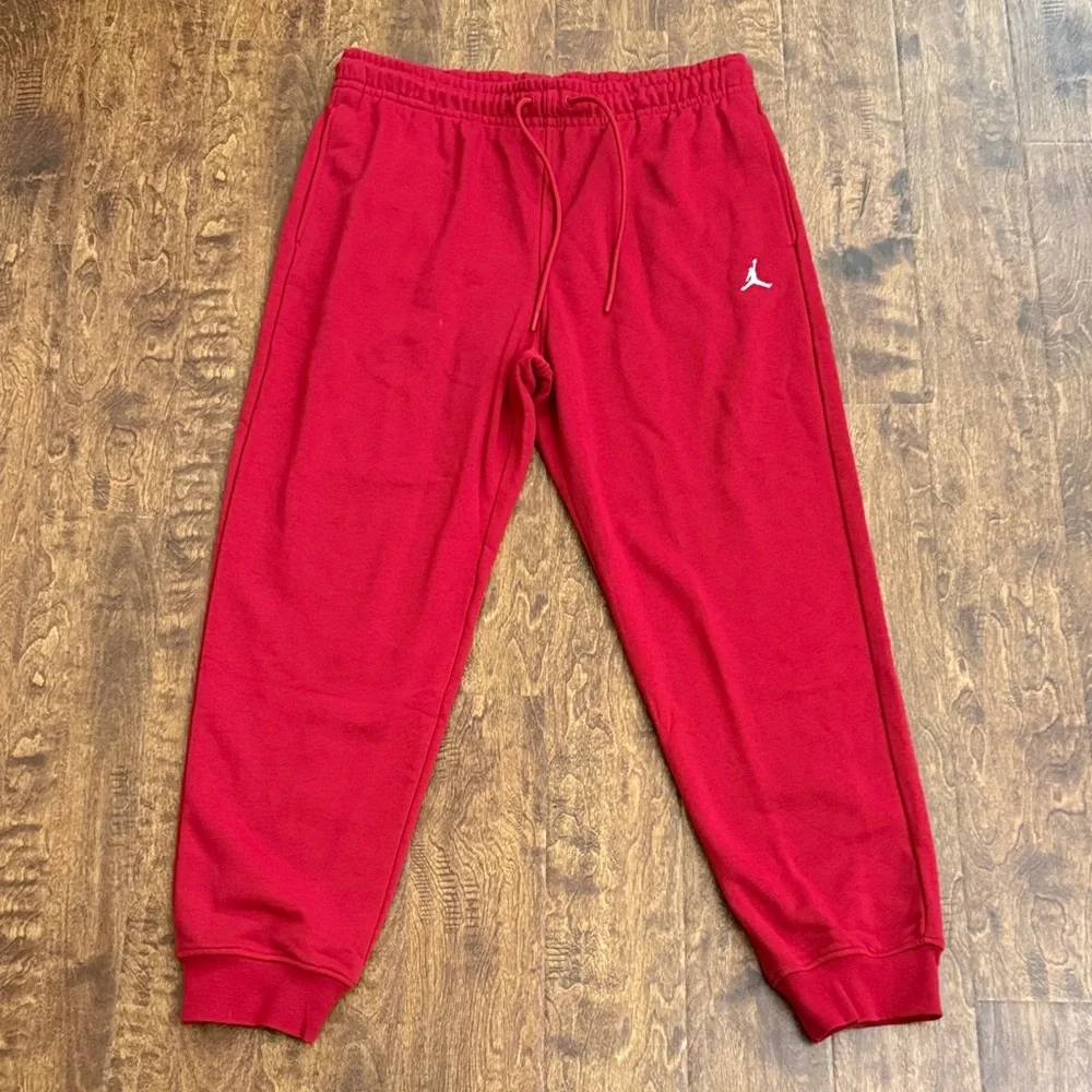 Jordan Multi Sport Red Sweatpants Size XL